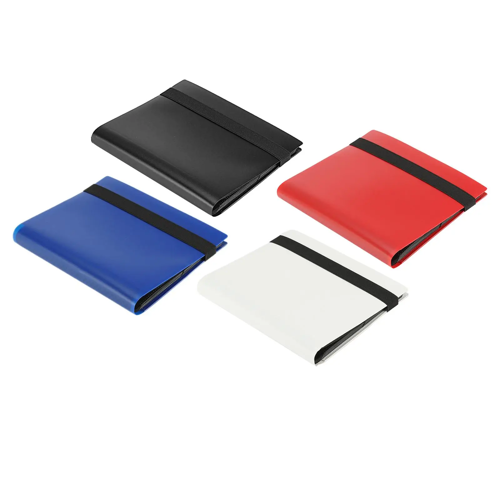 

Альбом для бейсбольных карт, 8 держатель для карт, с эластичной застежкой, вмещает 160 Мтг, игровые стандартные карты