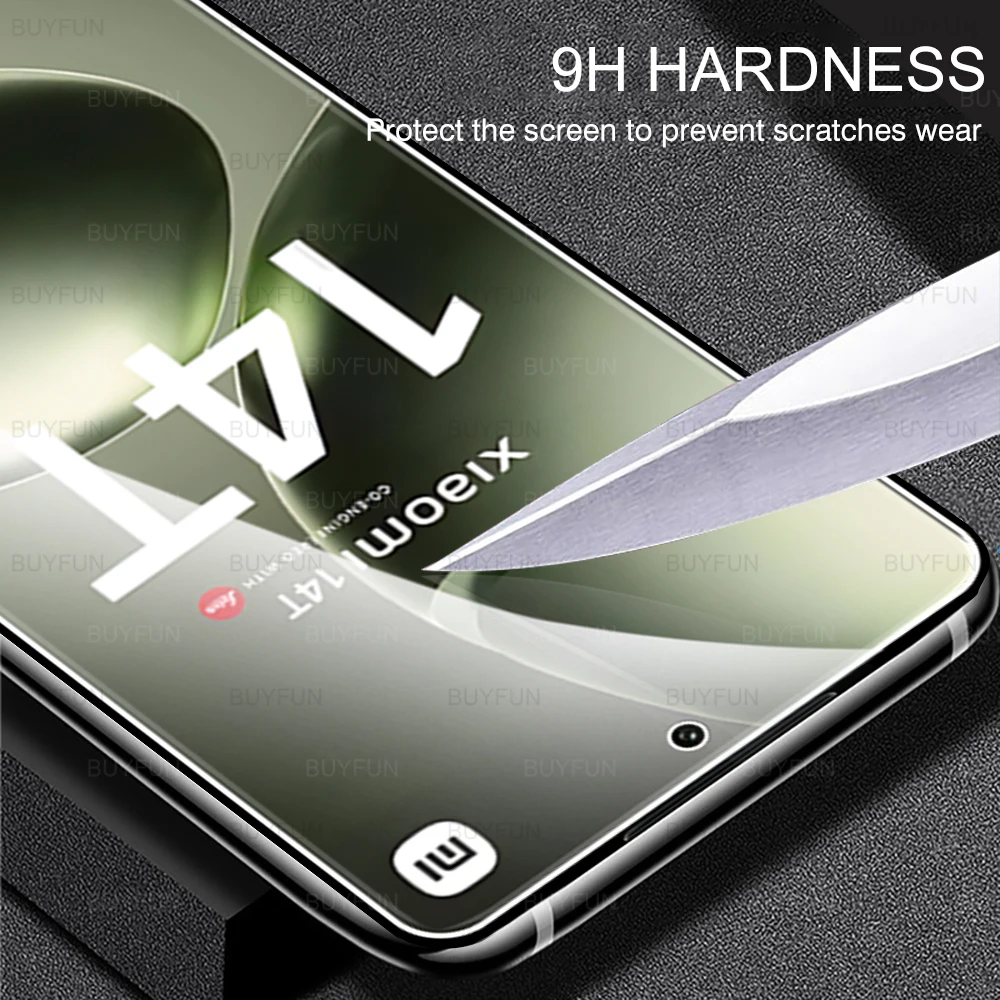 2 шт. 9H закаленное стекло Передняя пленка для Xiaomi 14 T Pro 2024 6 67 дюймов Xiaomi14T Mi 14tpro Mi14T