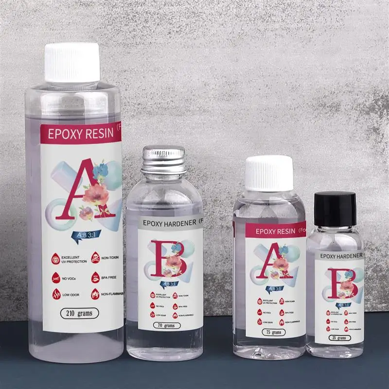 3:1 AB наборы клея из эпоксидной смолы кристально чистый клей высокого для DIY