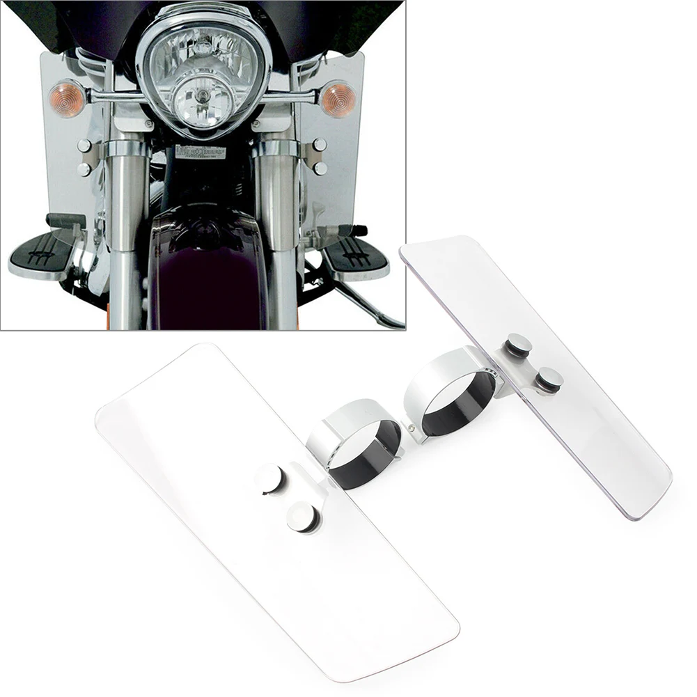 

2 шт., дефлектор ветровой вилки мотоцикла для Honda VTX1300R 2003-2009 для Kawasaki VN1500D Vulcan Classic 1996-2003 2004 2005