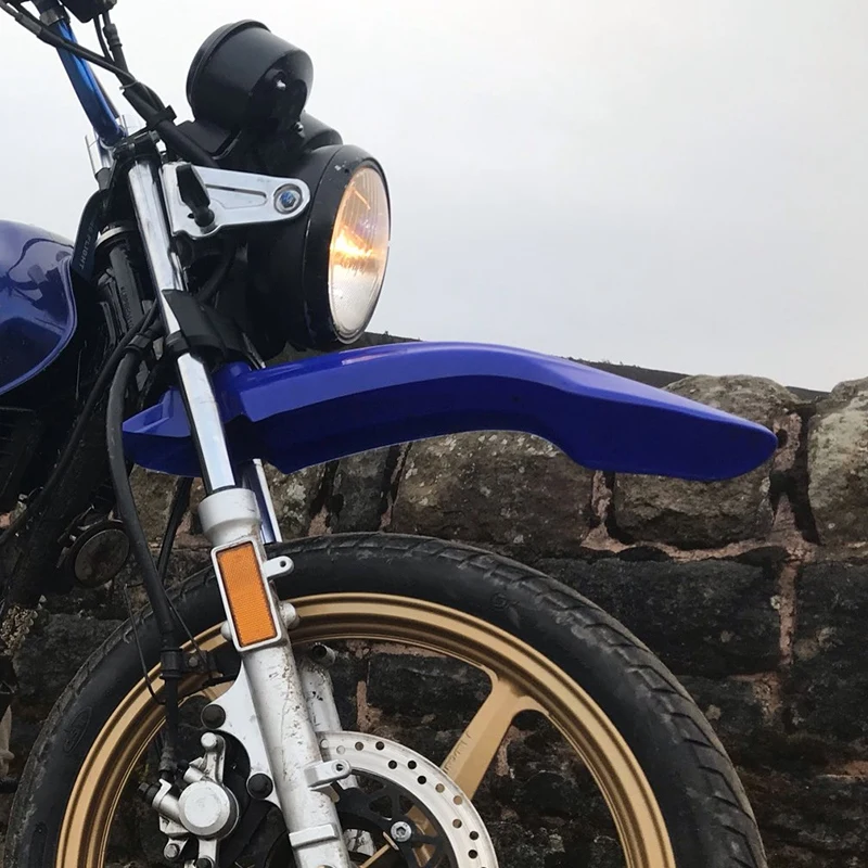 Защитный чехол на переднее крыло мотоцикла для YAMAHA YBR125 YBR125G YBR 125, внедорожный велосипед, брызговик синего цвета (art.: 3920ca5ee8a3b) - 3920ca5ee8a3b