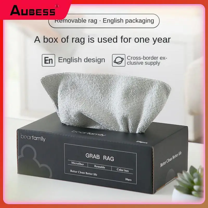 Easily Adsorb Multiple Oil Stains Cotton Cloth Wear-resistant And Durable Soft And Comfortable Household Microfiber Fabric