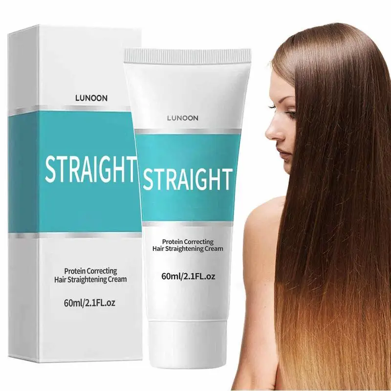 

Protein Straightening Cream Correcting Hair Straightening Cream Nourishing Hair Product For Curly Hair Dry Hair And Damaged Hair