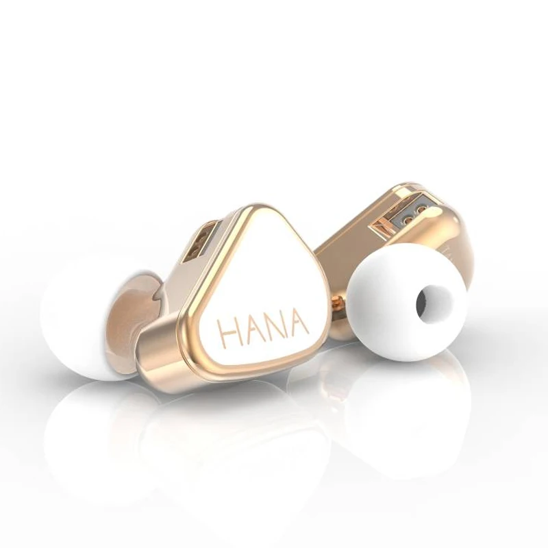 

Динамические наушники Tanchjim HANA, новая версия 2021, Hi-Fi наушники-вкладыши, гарнитура New HANA со съемным кабелем 0,78 2Pin, наушники