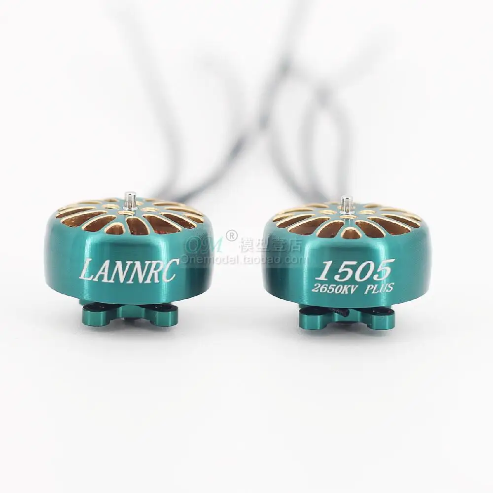 1/2/4 шт. LANNRC 1505 2650kv 4-6S 3750kv / 3-4S Lipo бесщеточный двигатель 1 5 мм вал 12x12 для