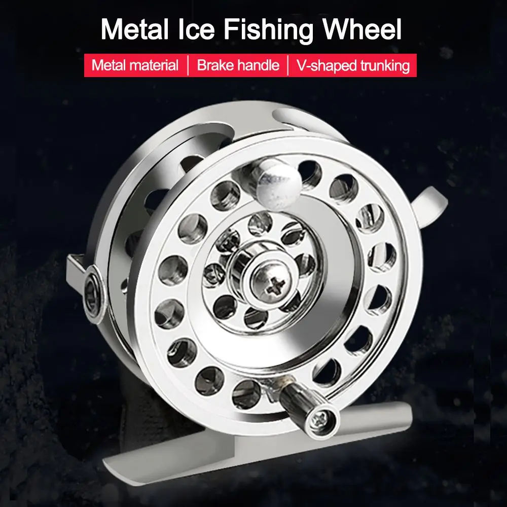 

Hot New 1BB Aluminium Alloy Metal Bait casting Reels Ice Fishing Wheel Fishing Reel Casting