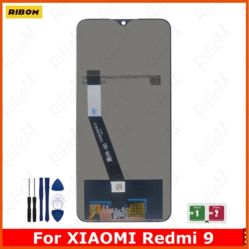 

New 100% Tested Original LCD For Xiaomi Redmi 9 LCD Display Screen Touch Digitizer Assembly Replacement Repair Parts For Redmi 9