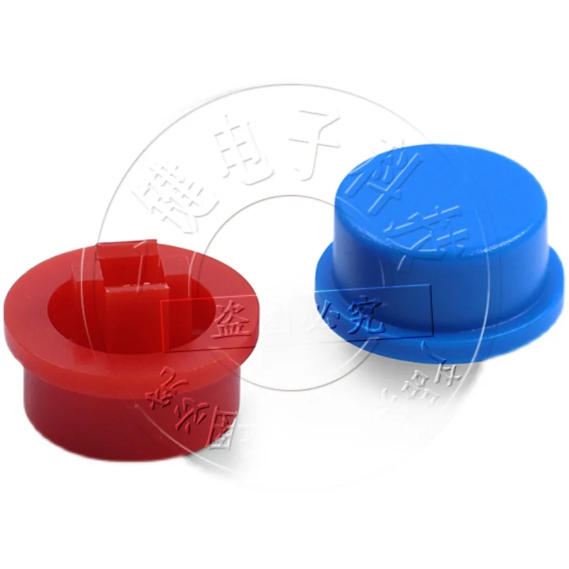 Круглая кнопка A24 красная синяя B3F-4055 подходит для кнопочного переключателя с