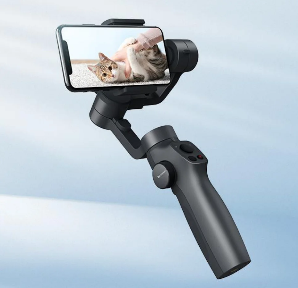

New Arrivals 360 Rotation Smart Gimbal Stabilizer Auto Tracking Vlog Shoot Making Video Phone Tripod Stand