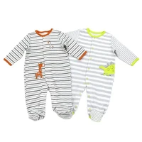 baby boys clothes spring autumn long sleeved newborn girl romper unisex striped cotton footies jumpsuit infant clothing new