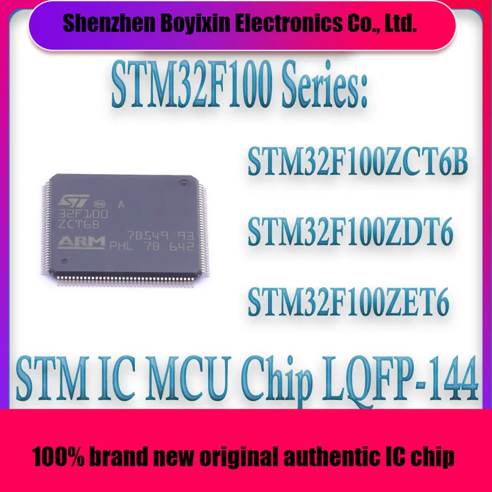 

STM32F100ZCT6B STM32F100ZCT6 STM32F100ZDT6 STM32F100ZET6 STM32F100 STM32F STM32 STM IC MCU Chip LQFP-144