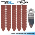 NEWONE Starlock набор шлифовальных Пил и наждачной бумаги для полировки пальцев, подходят для осциллирующих инструментов для полировки дерева, металла, керамики
