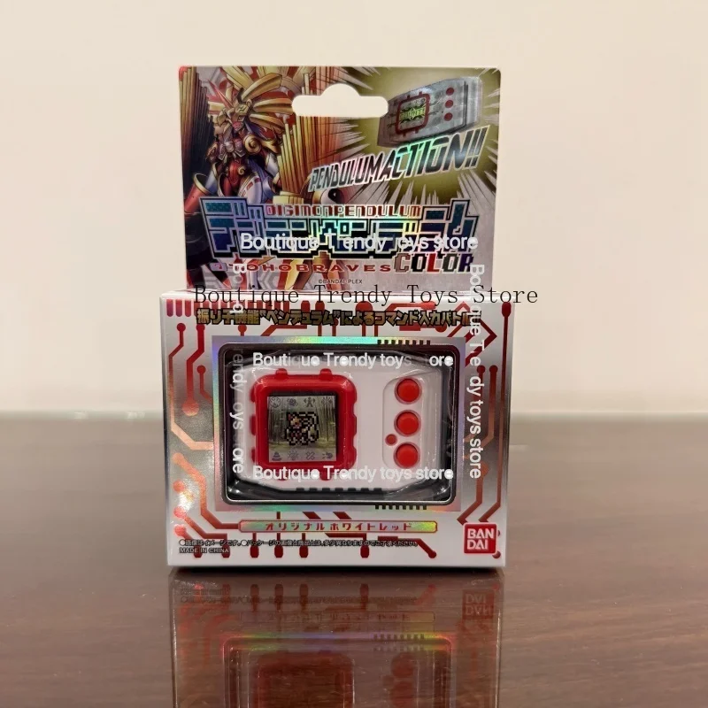 Фото Новинка в наличии: Оригинальный BANDAI PB Limited Digimon Adventure 25th Anniversary DIGIVICE Virus Machine с цветным экраном, коллекционные игрушки №4