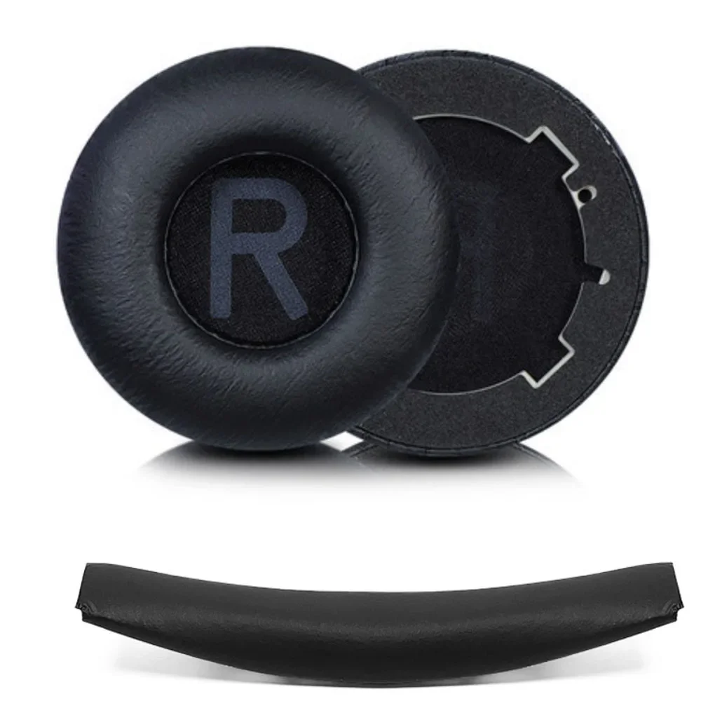 Фото Подходит для наушников JBL Tune 600BT 600BTNC 660NC T600BT T660NC, сменные кожаные амбушюры/запчасти для ремонта подушки головного луча №2