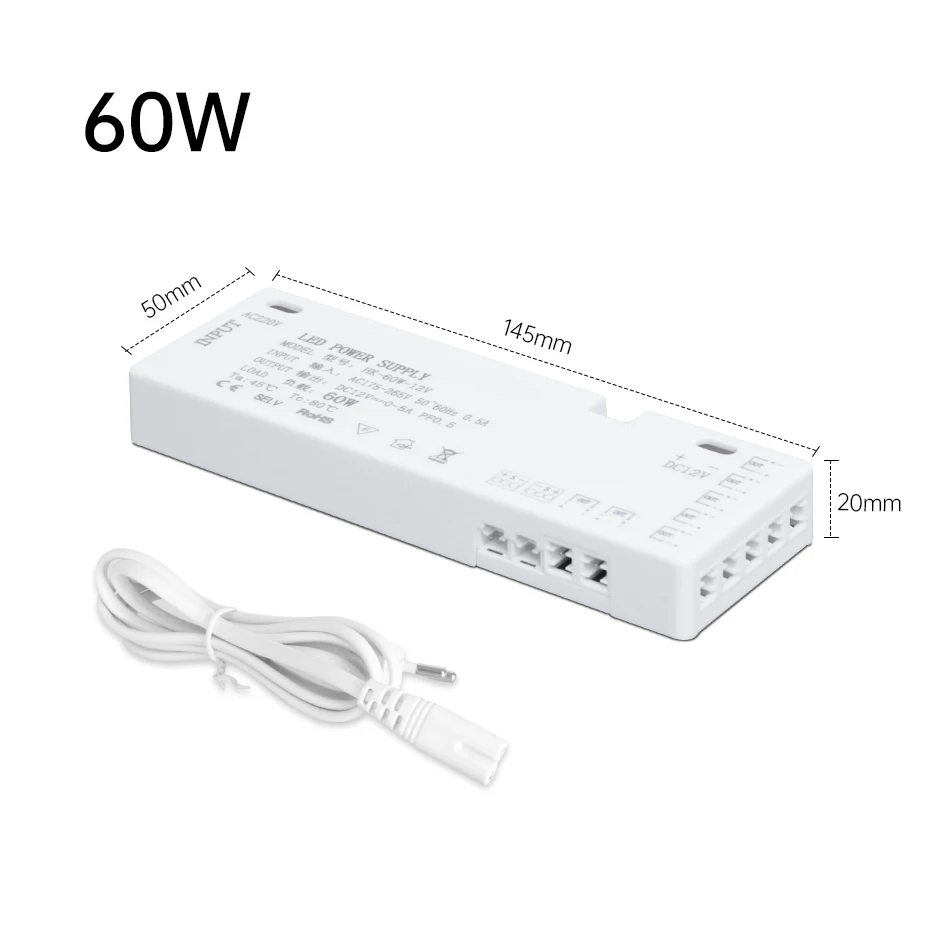 

Трансформатор Asign для светодиодной ленты 24-200Вт