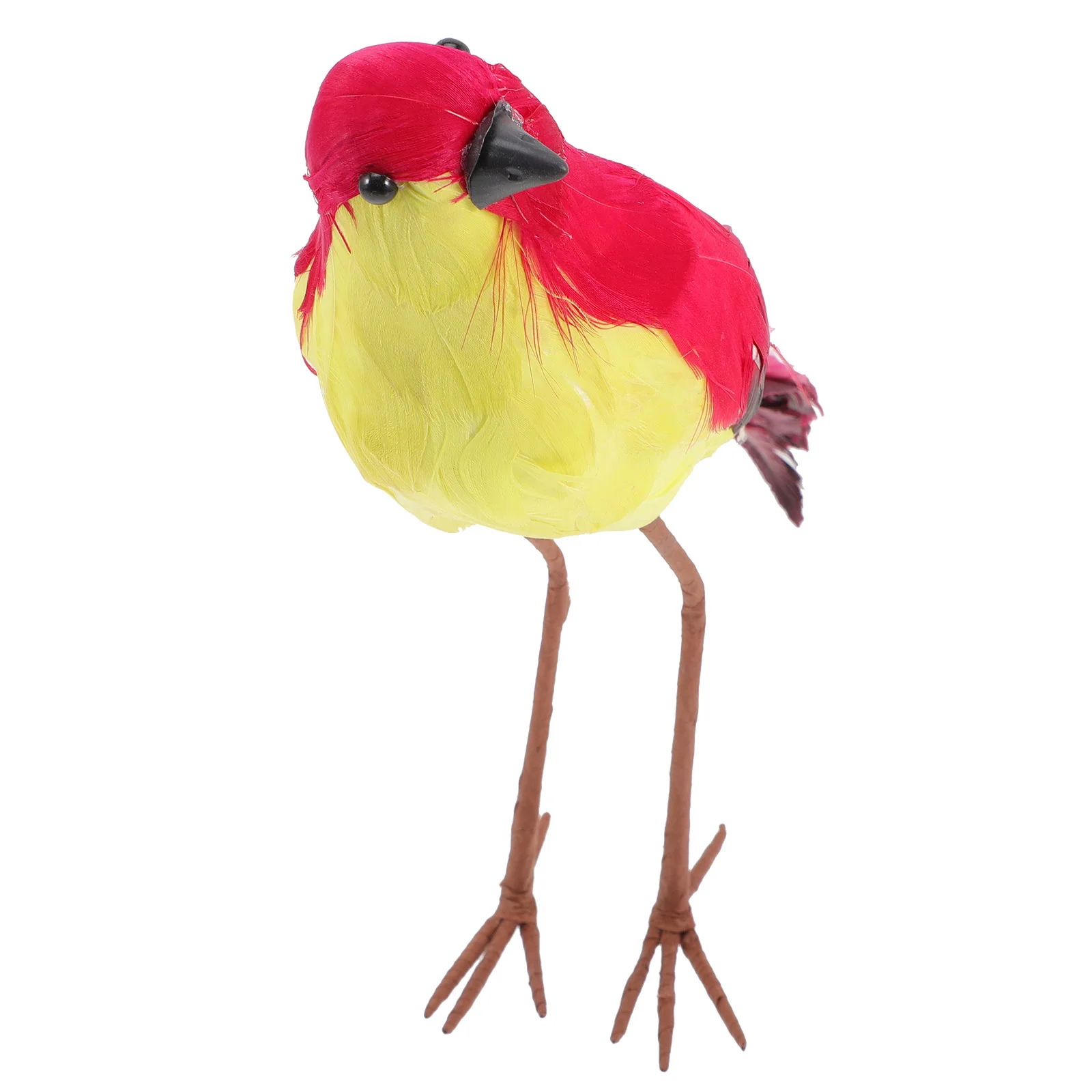 

Artificial Feathered Bird Bird Statue Fake Bird Sculpture for Garden