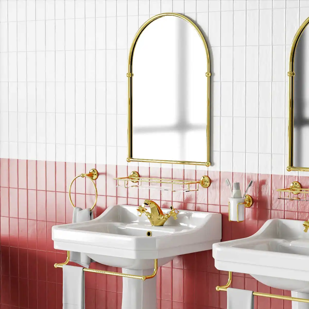 Керамическая колонна умывальник 50 см для небольшой квартиры ванной комнаты на