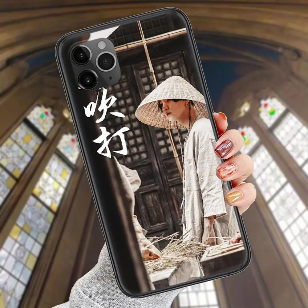 Черный чехол мягкий Prime Art Agust D Suga Лучшая цена для Samsung Galaxy J1 J2 J3 J4 J5 J6 J7 2016 2017 2018 Core Duo