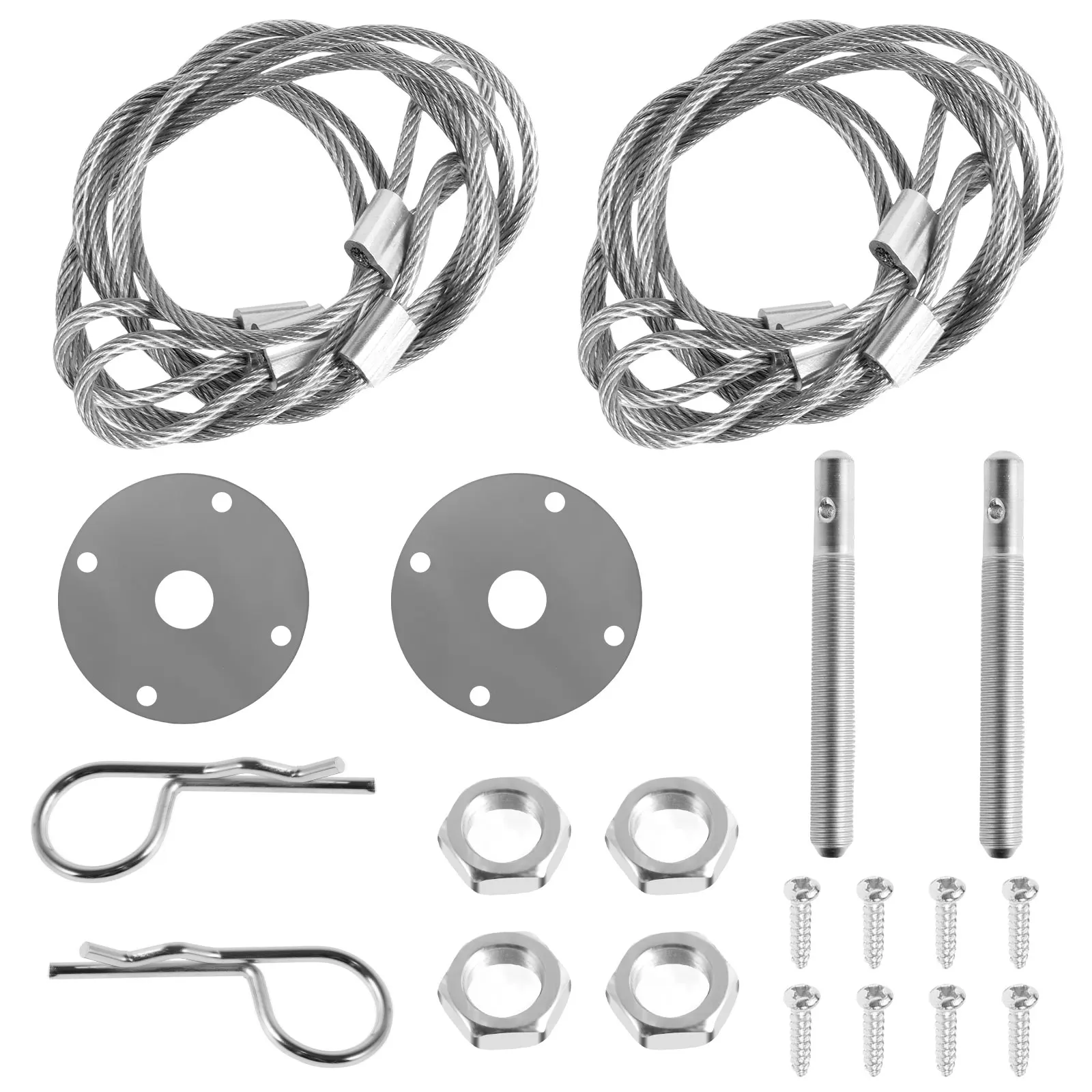 

Универсальный Модифицированный Аксессуар - Комплект Замков Для Капота В Гоночном Стиле
