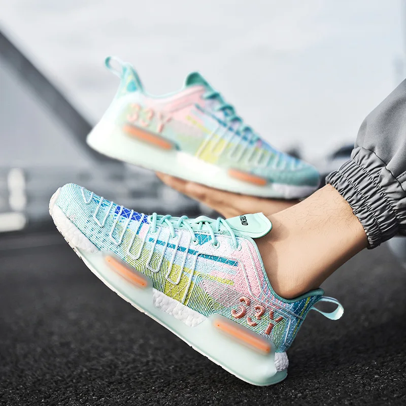 Xiaomi SALUDAS New Men Sneakers Brand Men Running Shoe Lightweight Non-slip Breathable Fashion Luxury Sneakers Male Tennis Shoes