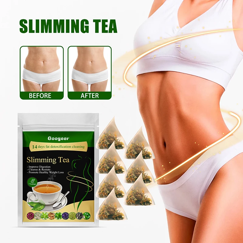 

7 шт./упаковка, травяной чай для похудения