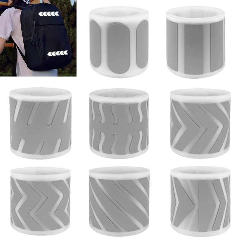 

Silver Arrow Lines Iron On Patches Reflective Tapes Vinyl Film Diy Heat Transfer Clothes Stickers Hot Stamping Foil High Visible