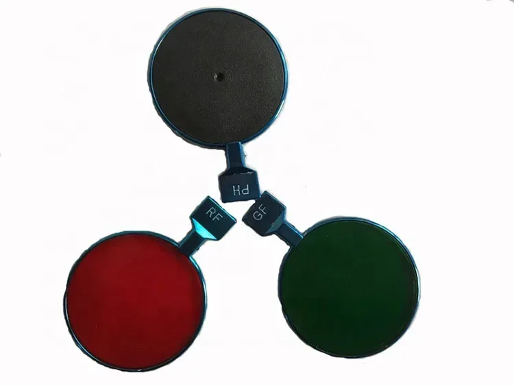 Оптический пробный набор объективов стандартный металлический оптический обод