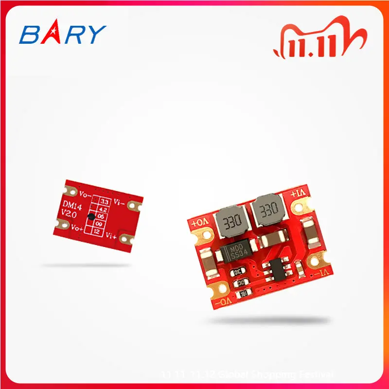 

DM13B Automatic DC-DC Booster Buck Power Supply Module Wide Range Small Volume ENIG SOC Single Output