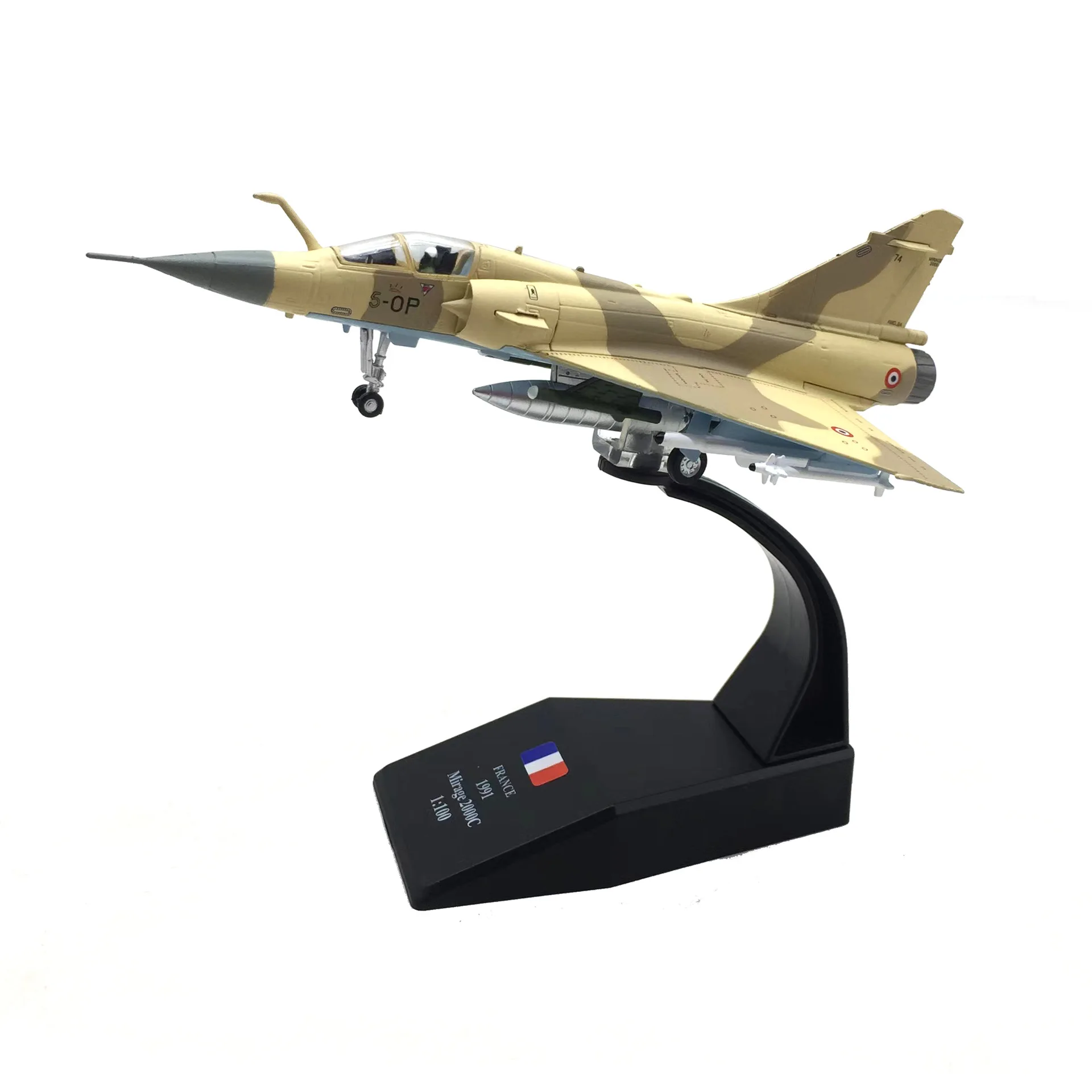 Масштабная модель французских ВВС Мираж Dassault Mirage 2000 истребитель военного