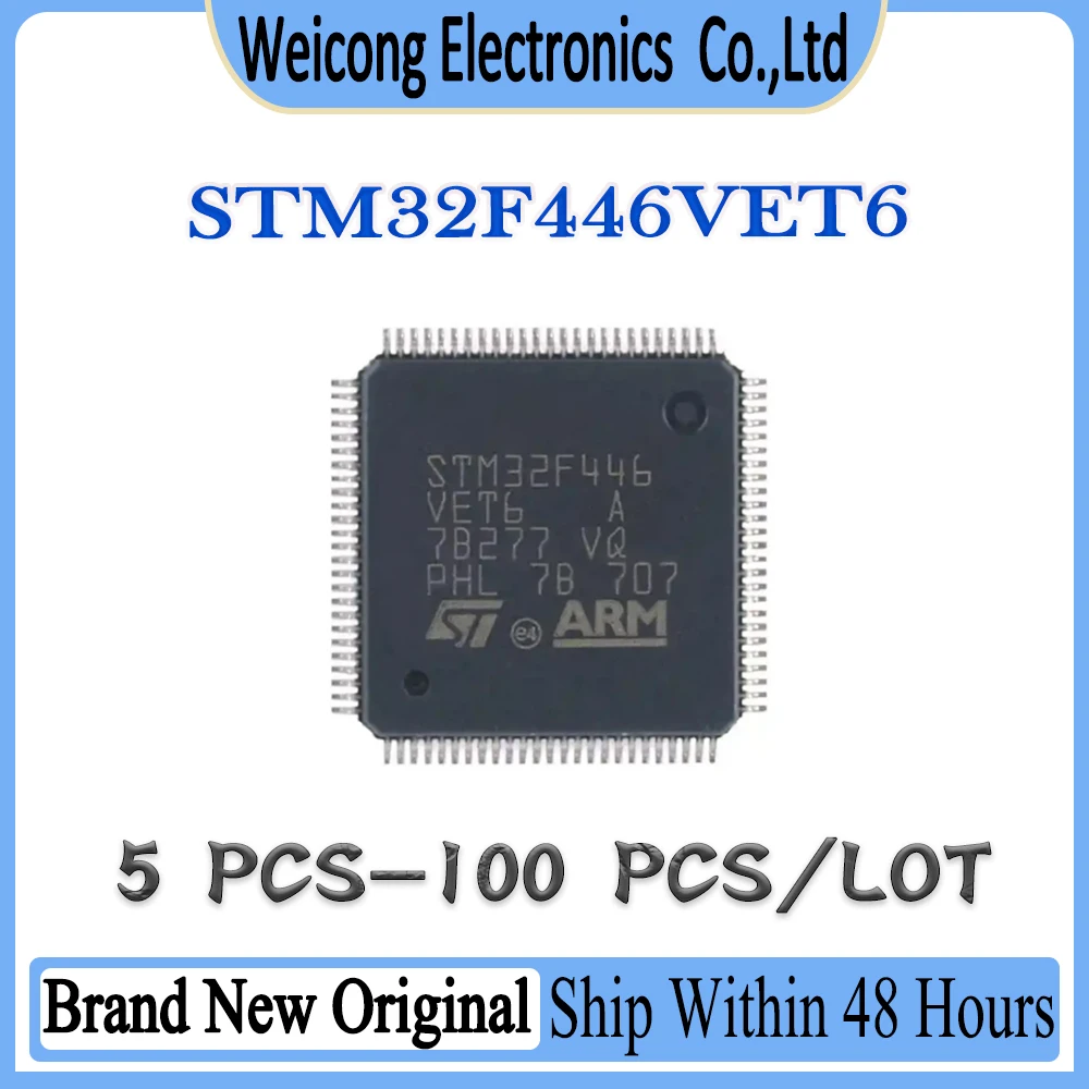 

Новый оригинальный STM32F446VET6 STM32F446VET STM32F446VE STM32F446V STM32F446 STM32F STM32 STM IC MCU Chip LQFP-100