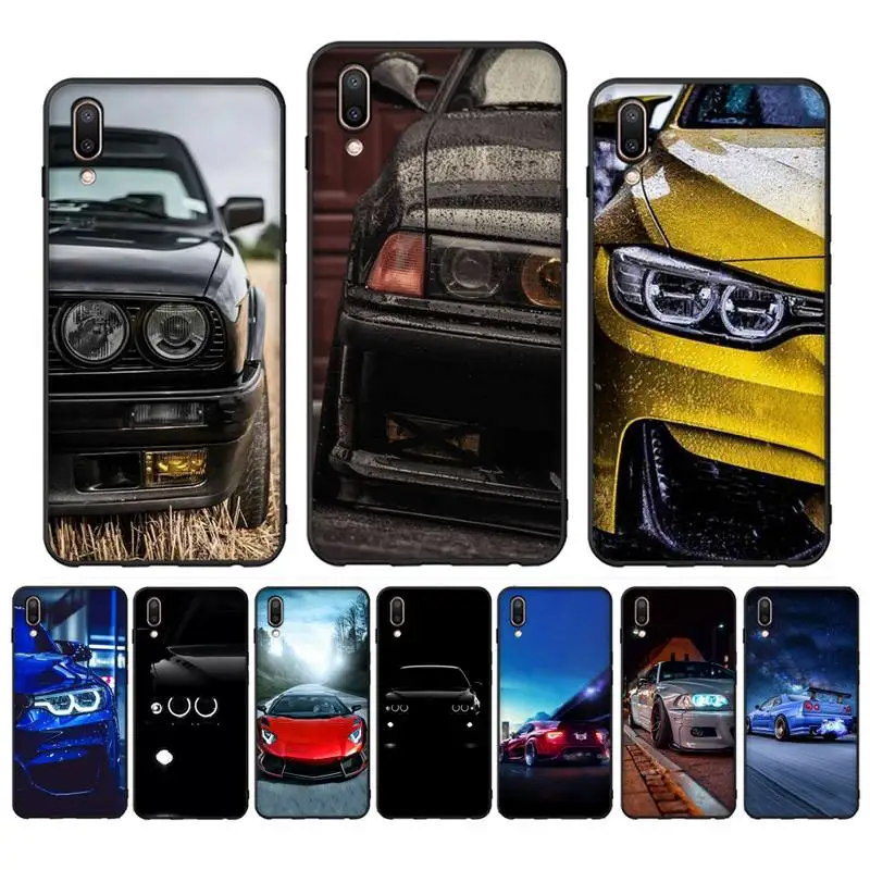 

Cool sports car Phone Case Case For Oppo Reno Realme C3 6Pro Cover For vivo Y91C Y17 Y19 Funda Capa