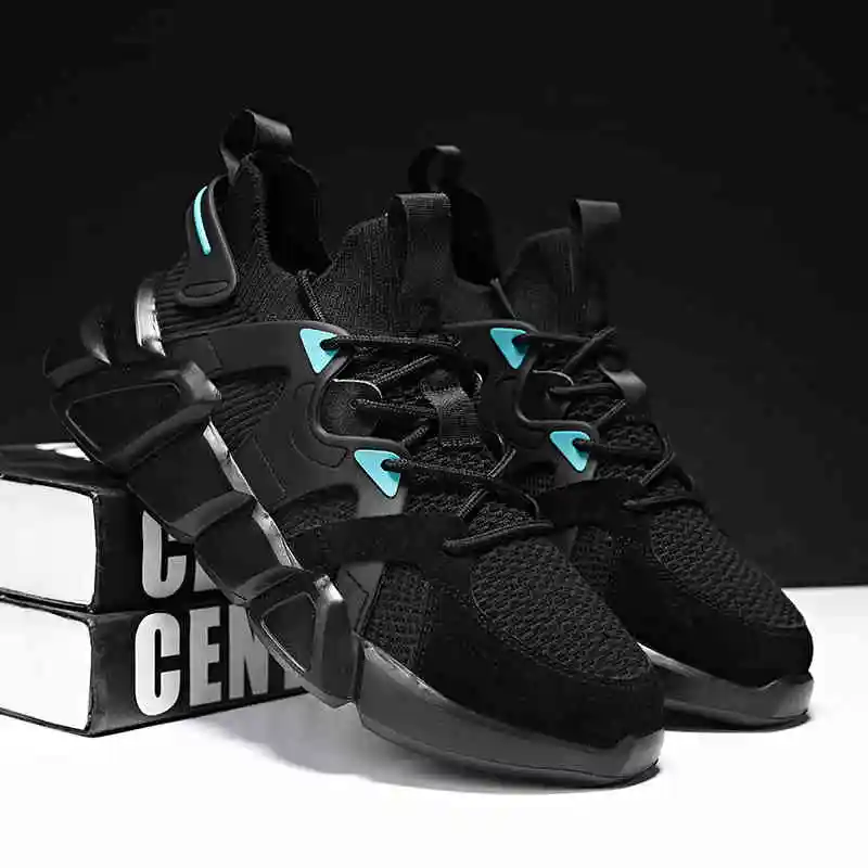 

Safety Shoe Without Heel Men's Moccasin Shoe Athletic Safety Tennis Man Airmattress Winter Sneakers Rubber Hard-Wearing Tennis