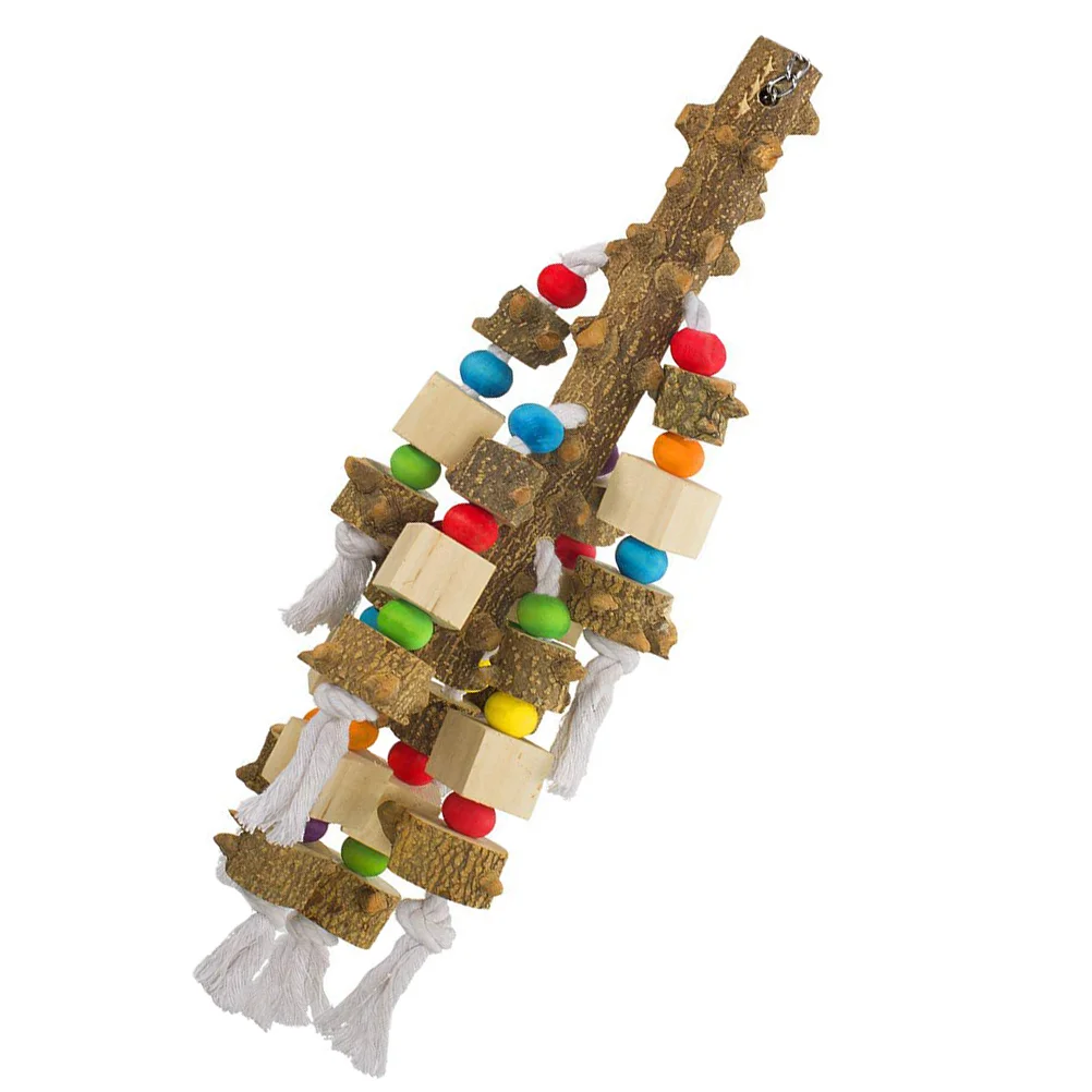 

Жевательная деревянная цветная подвеска для животных