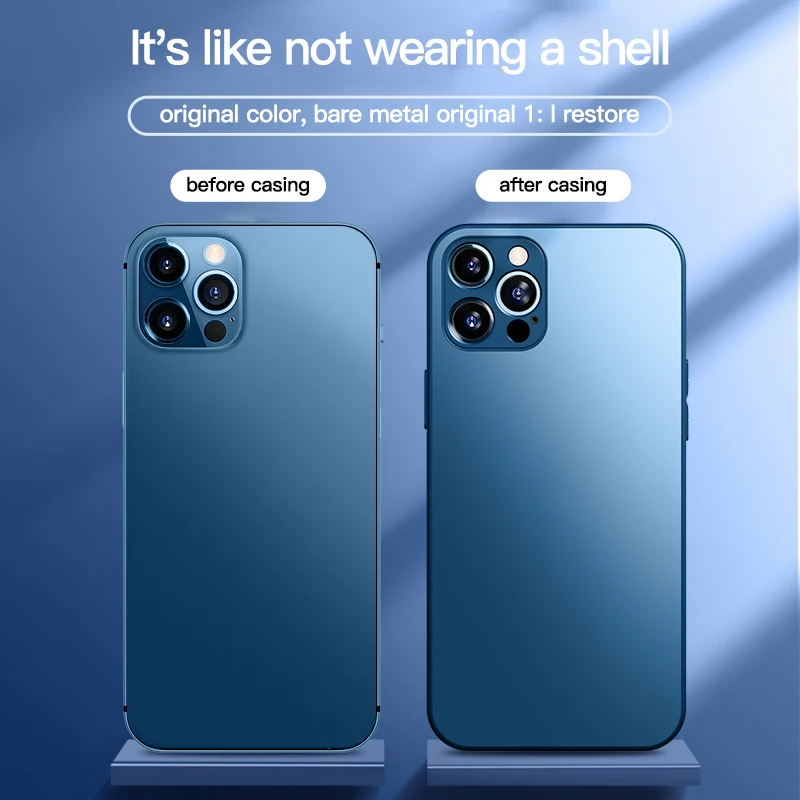 Чехол для iPhone 12 11 Pro Max Mini XS XR X 8 7 Plus SE 2020 закаленное стекло | Мобильные телефоны и