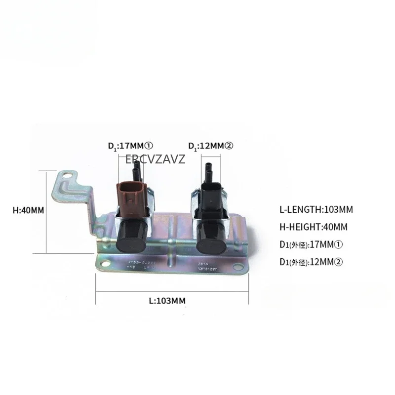 K5T81777 Новый регулирующий клапан продувки впускного коллектора LF82-18-740 4M5G9A500 K5T46597