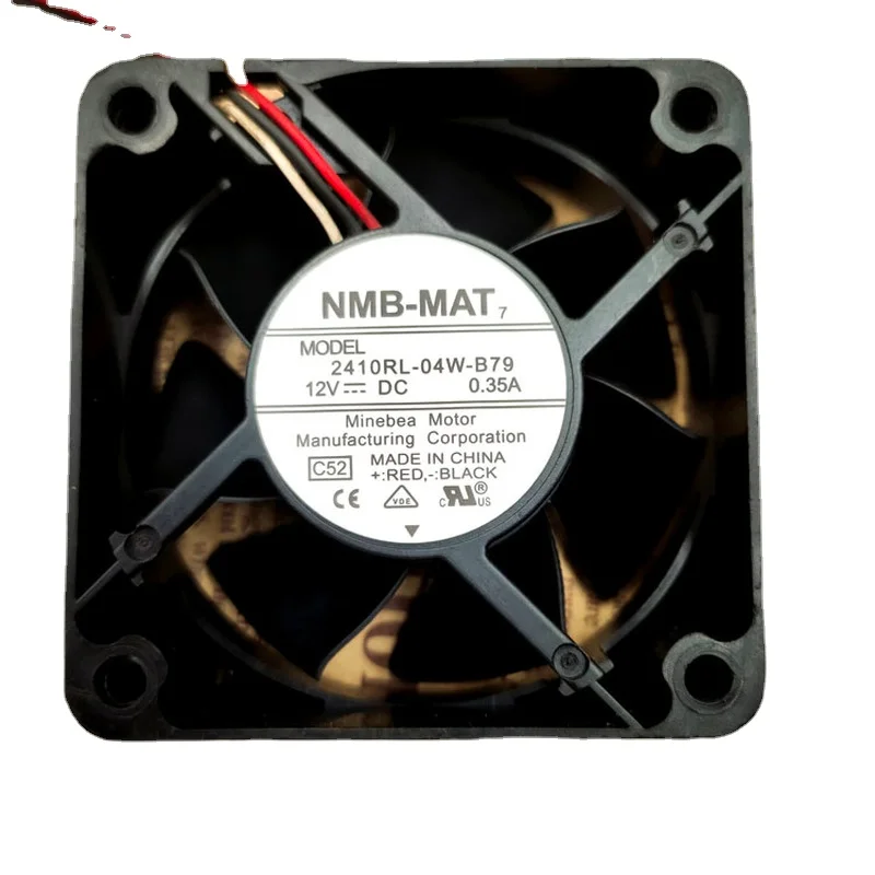 

Новый вентилятор охлаждения процессора Для NMB 2410RL-04W-B79 6025 6 см 12 В А, двухшаровой компьютерный вентилятор сервера 60*60*25 мм