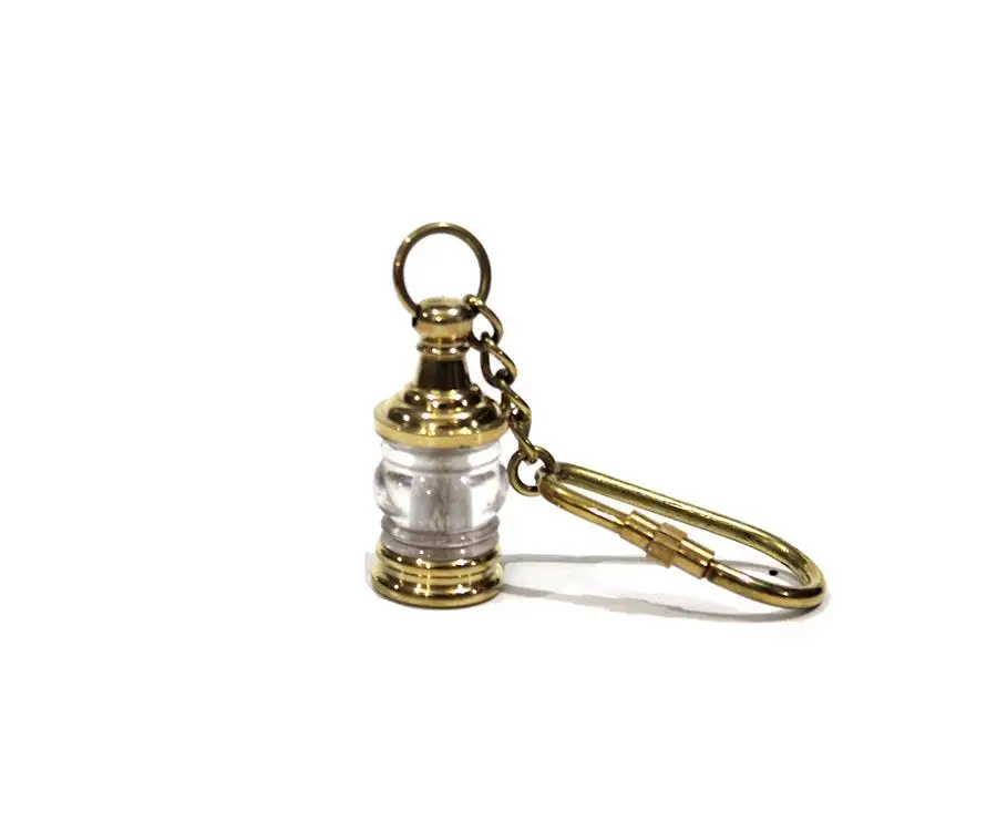 

Brass Gas Lamp Keychain Decorative Gift