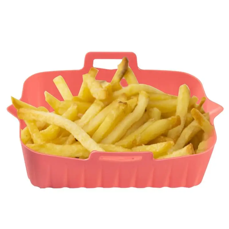 

Силиконовая кастрюля, термостойкая антипригарная чаша, прямоугольная корзина, безопасная для продуктов, пергамент, бумажные вкладыши, смен...