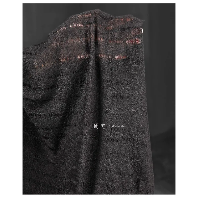 Разноцветная Тонкая Вязаная легкая футболка в стиле ретро с текстурой качестве