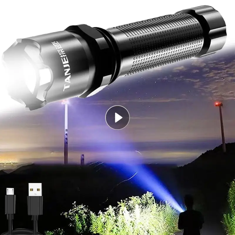 

Многофункциональная аварийная вспышка, сисветильник свет, перезаряжаемая USB-вссветильник шка, супер яркая наружная Водонепроницаемая портативная вссветильник шка