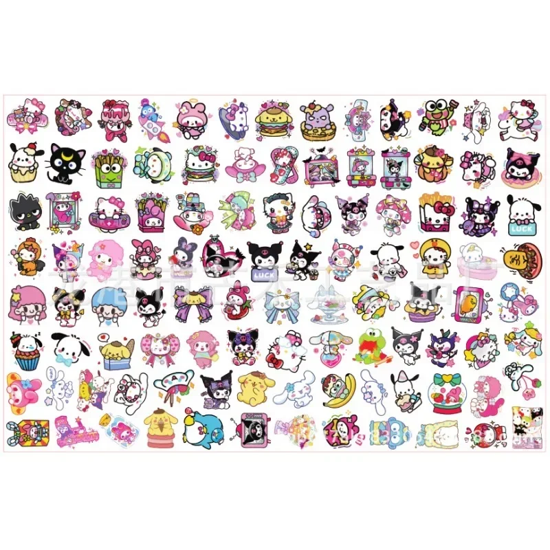 Детали MINISO для аниме 4 см пряжка ключей акриловые аксессуары HelloKitty лист сделай