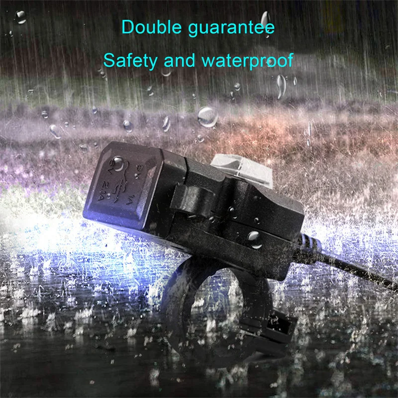 

Адаптер для зарядки мотоцикла, розетка питания для телефона, мотоцикла, зарядное устройство