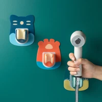 cartoon bathroom shower head holder strong wall mounted hand shower holder shower brackets