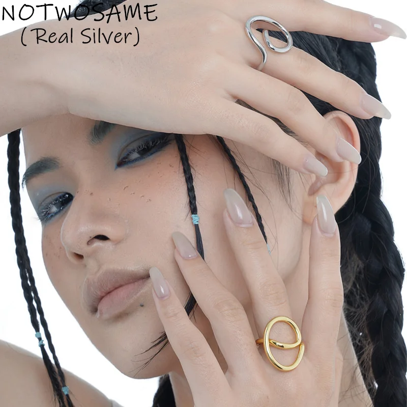 

Uglyless e-надпись креативные женские полые кольца сверкающие зеркальные серебряные увеличенные большие кольца искусственные серебряные перс...