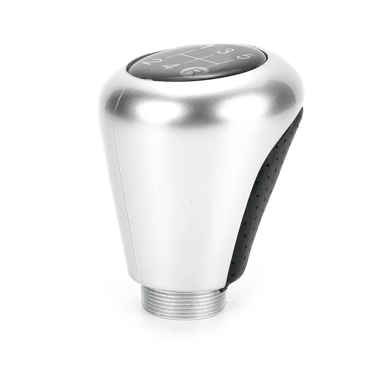 Серебристый алюминиевый сплав 5-скоростная автомобильная ручка переключения