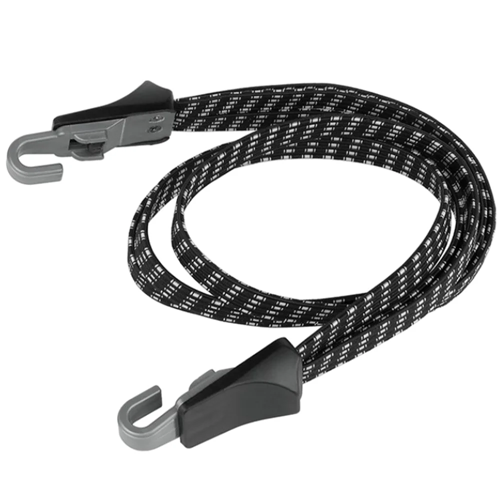 

Bicycle Binding Rope Bungee Straps Hook Elastic Motorcycle Luggage Cycling Fixed Bike Cord Black Cargo Fixing Heavy-duty Belt