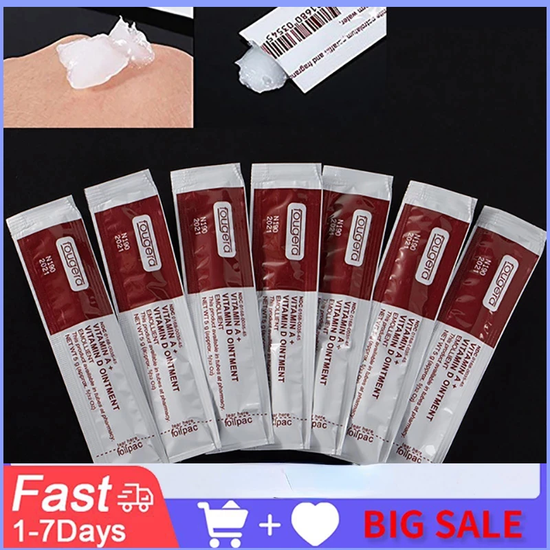 

50Pcs Tattoo Aftercare Cream Fougera A&D Vitamin Ointment Tattoo Recovery Cream Body Care Lotion For Anti Scar Tattoo Accesories