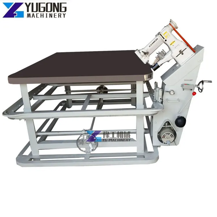 

High Speed Mattress Semi-automatic Tape Edge Machine Hot Sale Automatic Mattress Tape Edge Machine