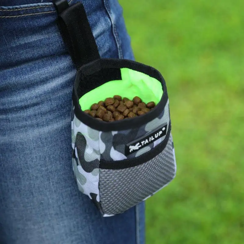 

Outdoor Dog Trainings Bag Durable 3 Colors Treat Bag Dog Walking Snack Pouch Detachable Puppy Train Snack Reward Waist Bag