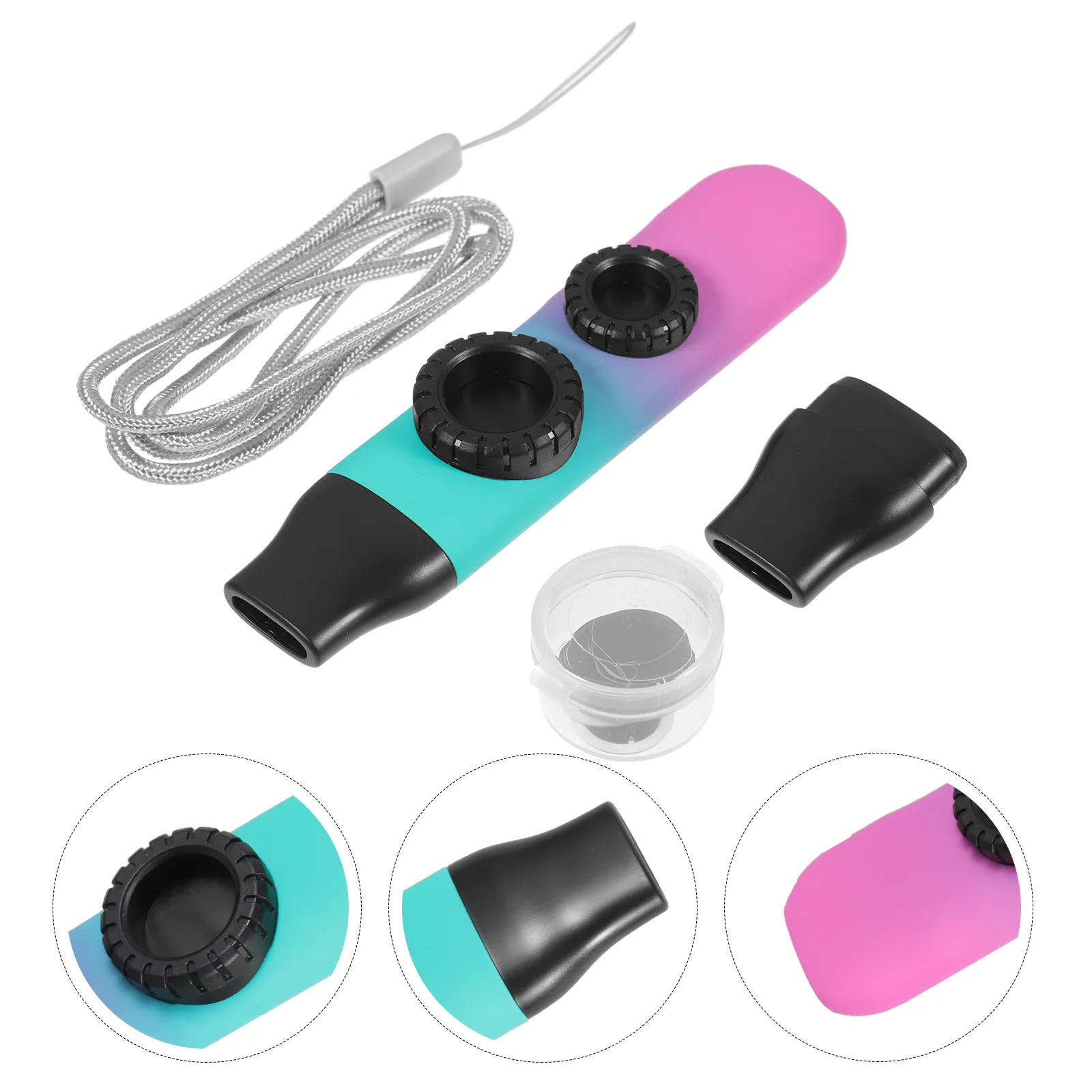Бытовые музыкальные гармоники Kazoo с двойным отверстием Kazoos для взрослых флейта